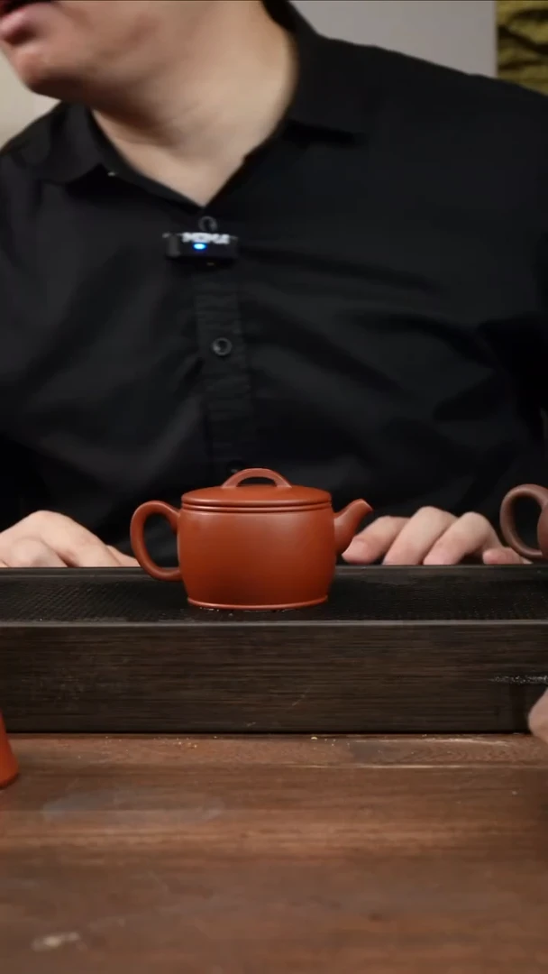 茶杯紫砂朱泥汉瓦    马蹄口    150CC