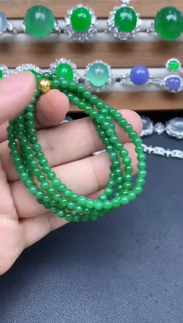 颈饰未镶嵌翡翠469-中国好珍宝