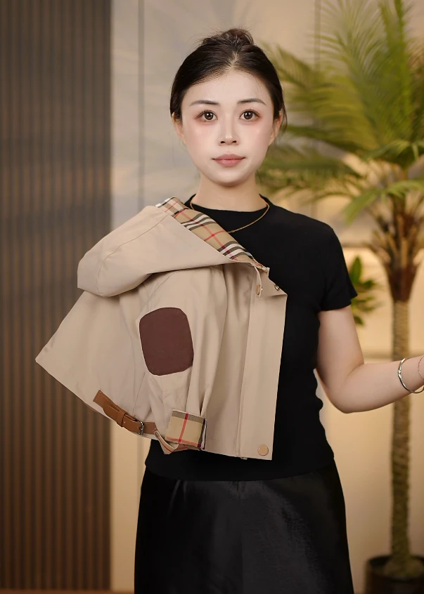 【私服风衣】2025年秋季儿童新款韩版时尚洋气百搭风衣外套SQC1650