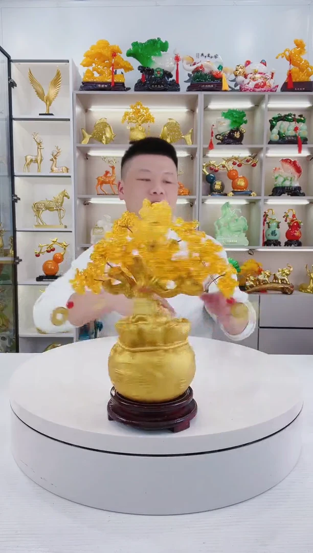 摆件大号发财树摆件