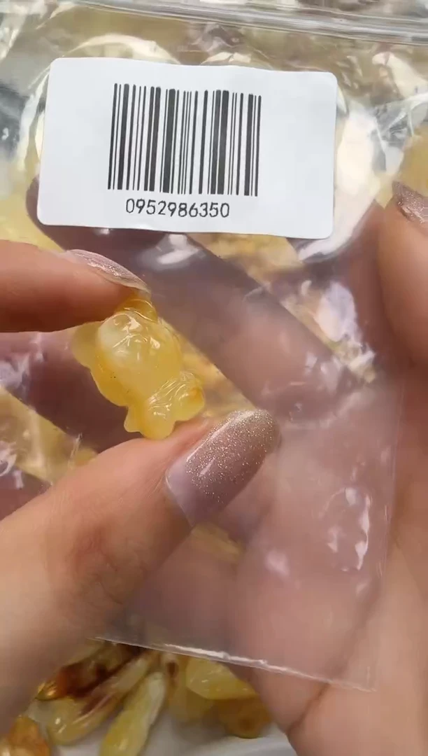 裸石琥珀未镶嵌如图