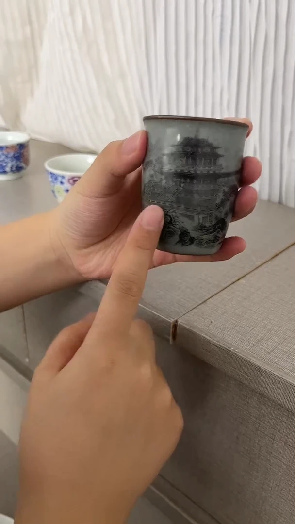 景德镇高温瓷岳阳楼