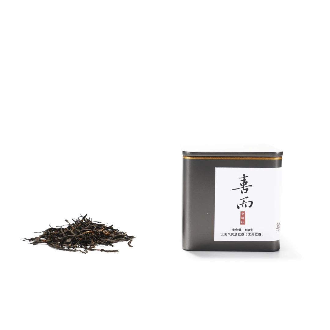 【喜而】云南凤庆滇红茶 100克罐装