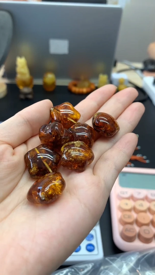 未镶嵌琥珀珠宝奇石1681多样性发其一默认有瑕