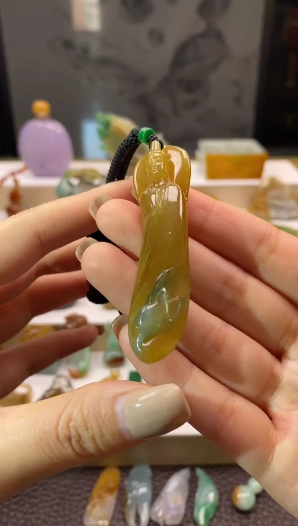 未镶嵌挂件翡翠翡翠观音