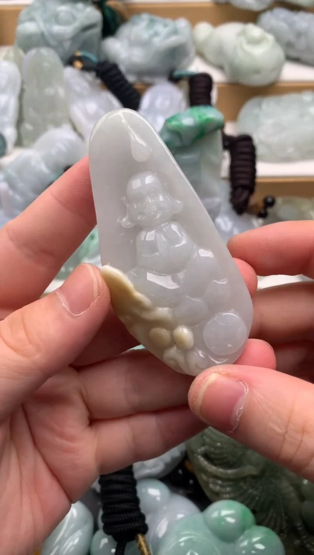 吊坠(不含链)未镶嵌翡翠1