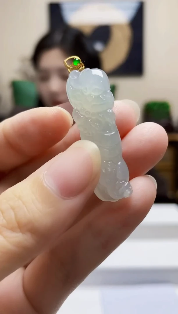 未镶嵌定制翡翠吊坠249