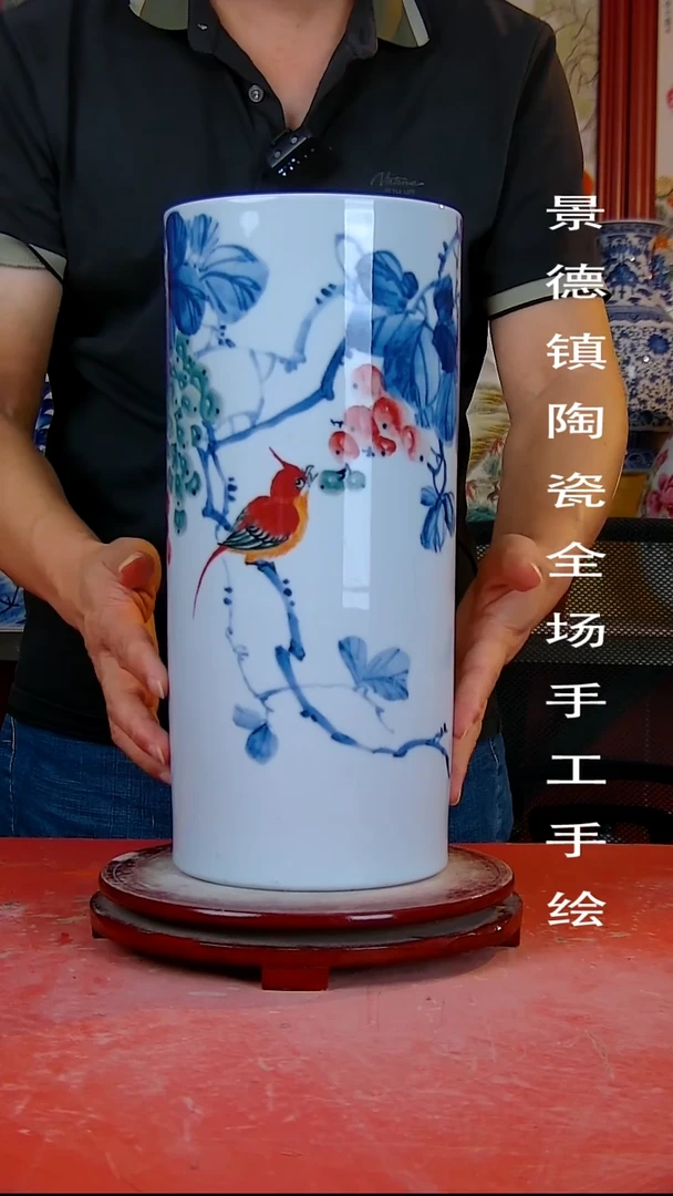 摆件景德镇陶瓷 全场手工手绘888