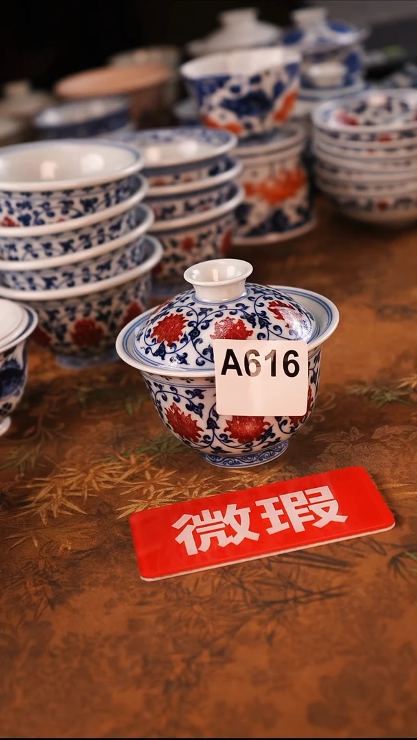 景德镇手工手绘茶器-27