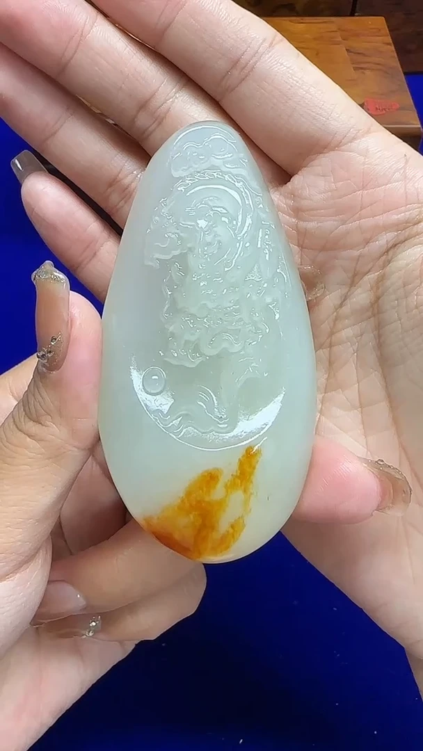 颈饰未镶嵌和田玉文*1