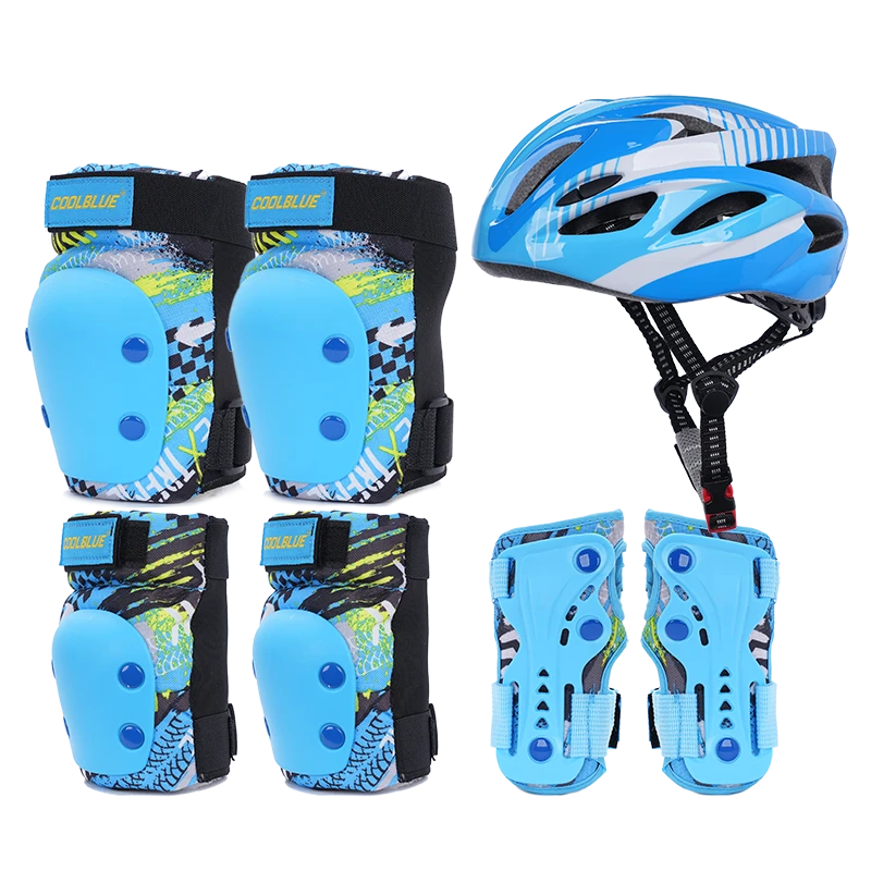 儿童护具套装儿童头盔溜冰鞋护膝轮滑板海龟护具平衡自行车俱乐部
