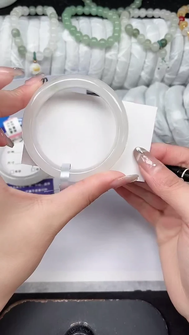 未镶嵌手镯石英质玉219-52/53