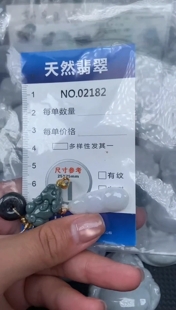 颈饰未镶嵌翡翠纯天然A货翡翠2182