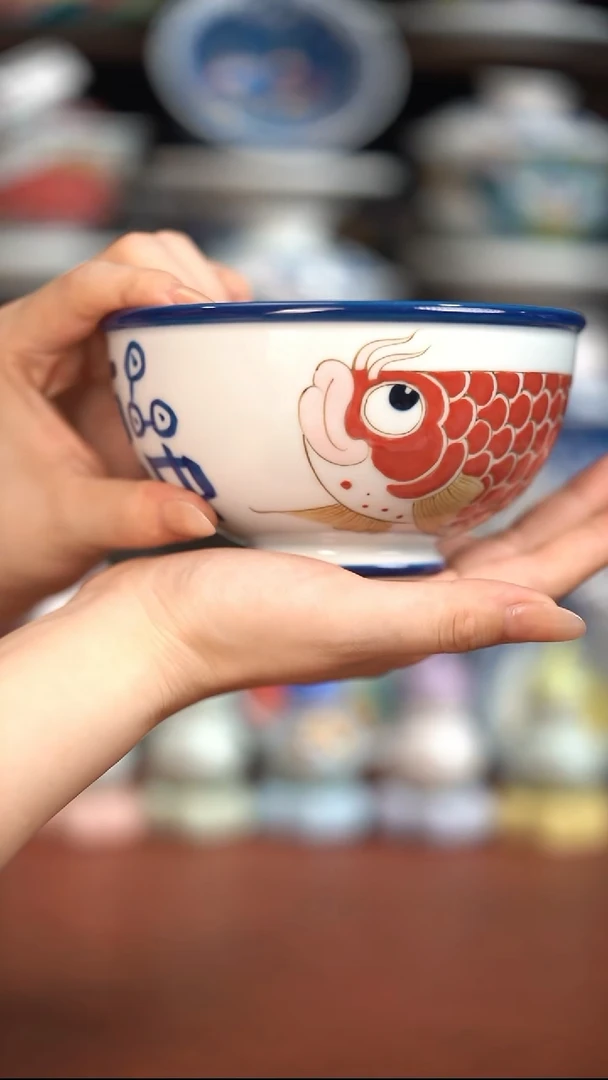 瓷片昨明大号米饭碗（福利价格）