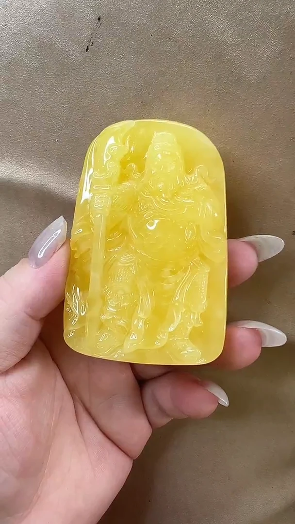 琥珀颈饰未镶嵌吊坠