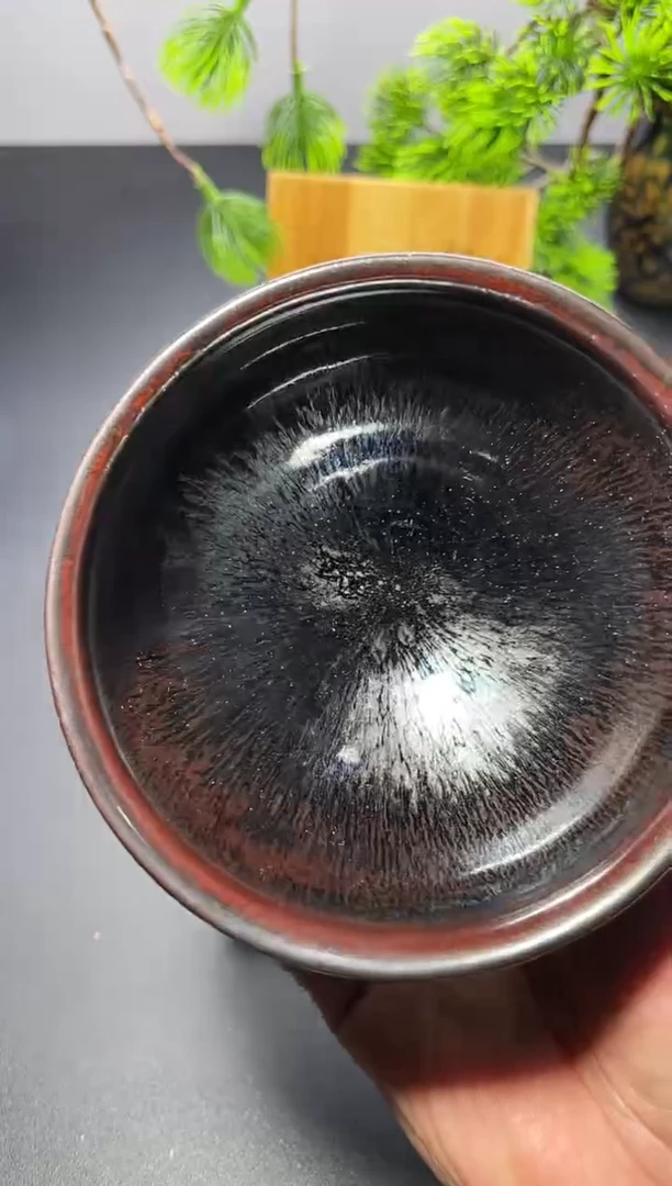 茶盏309叶紫建盏