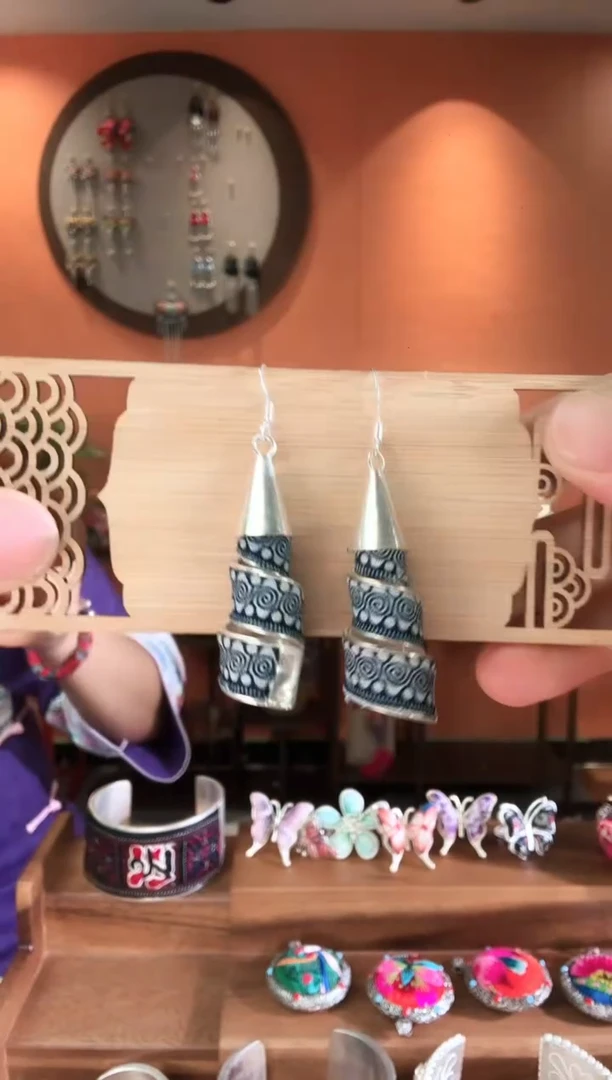 非遗苗绣刺绣首饰74