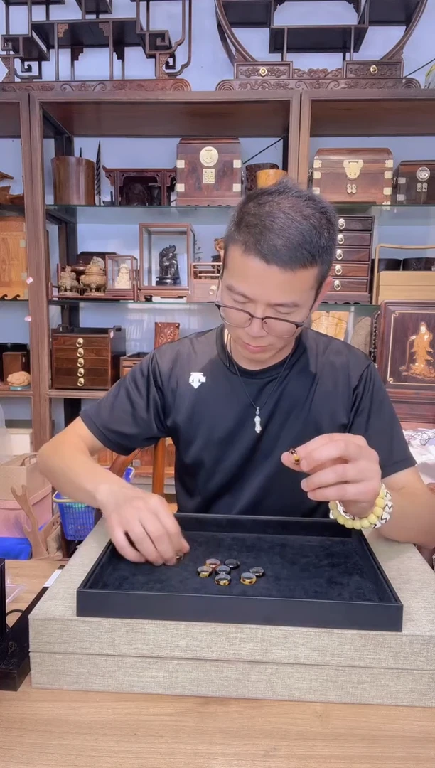 乌木类书架233戒指17圈口