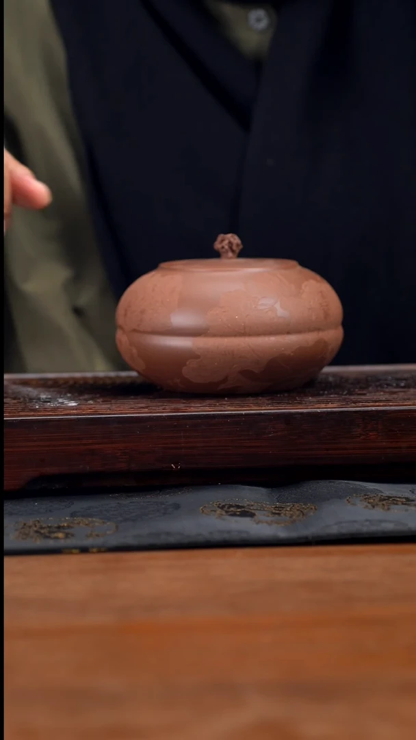 【闪购商品】紫砂茶壶黄龙山原矿底槽清和合罐33