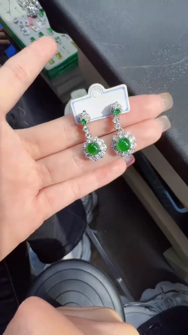 【闪购商品】翡翠戒指未镶嵌耳钉商品多样性发货1