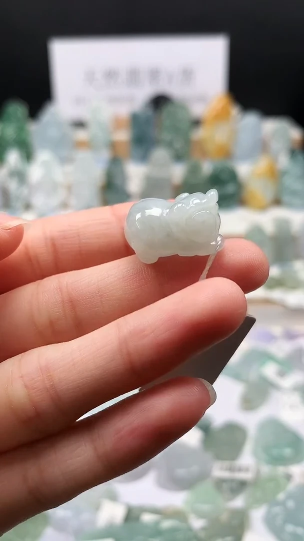 吊坠(不含链)未镶嵌翡翠淘*狼23小猪