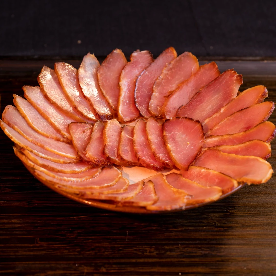 正宗农家柴火烟熏切片纯瘦腊肉里脊腊肉冷烟小火去皮无肥瘦肉