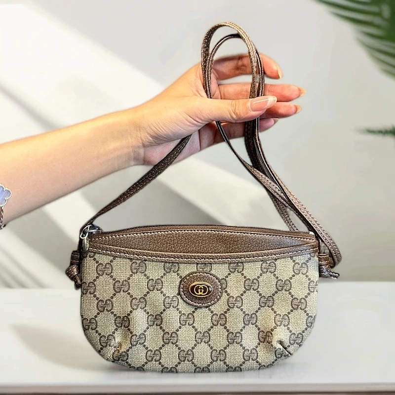 95新 GUCCI/古驰 兔兔奢G/古驰斜挎包/19025