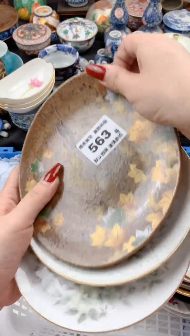 【闪购商品】瓷片563号九姑娘工艺品瓷器