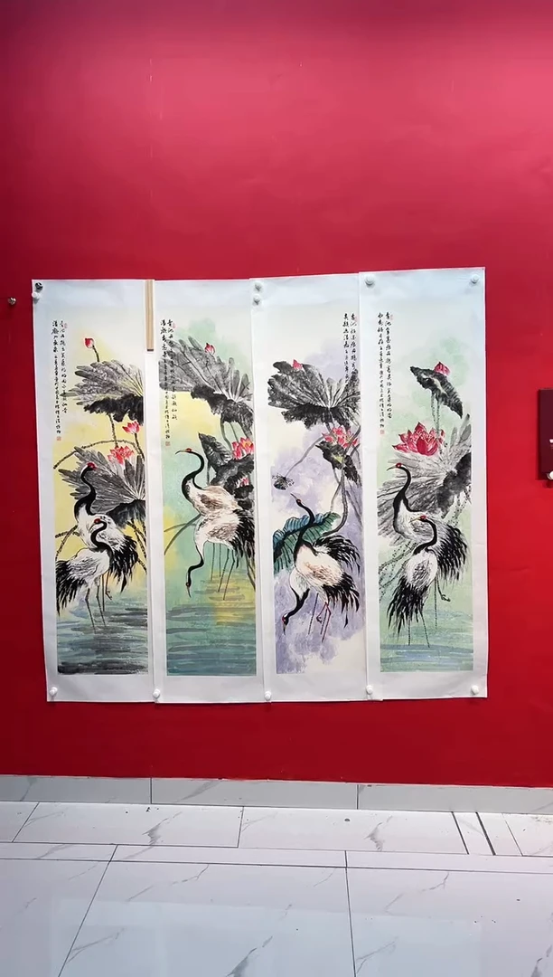 国画画家陆远华纯手绘原作