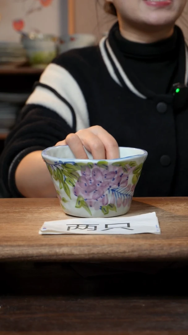 【闪购商品】碗妈妈2个景德镇高温瓷釉下瓷食品级