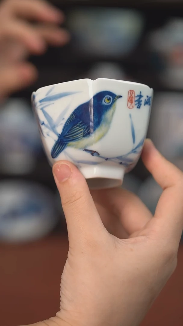 老师作品墨渊六角杯 （宠粉福利 ）