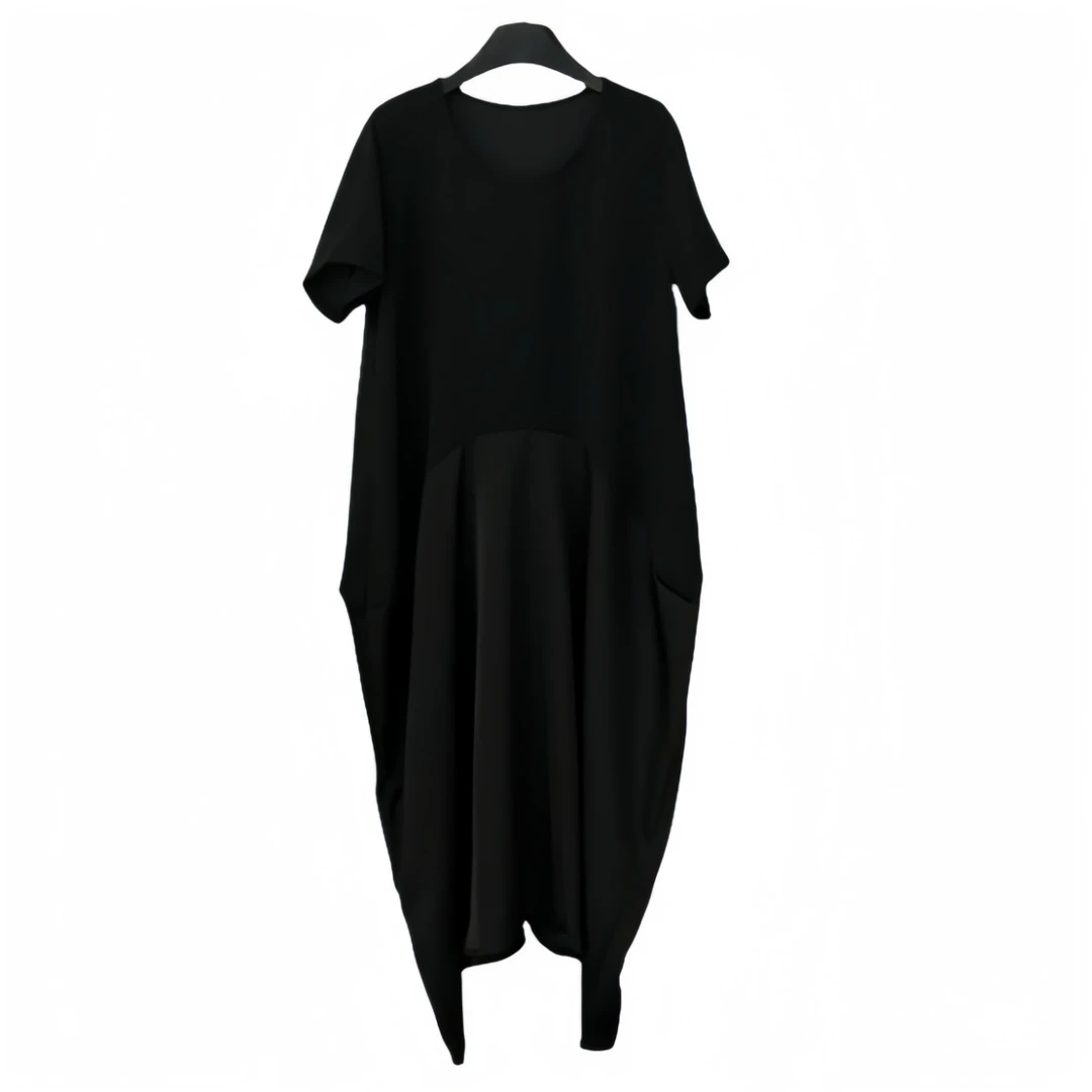 【YLANGENE】简约百搭设计款不规则连衣裙6202FZ