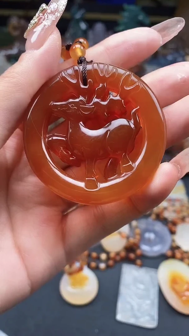 【闪购商品】玛瑙/玉髓颈饰未镶嵌dd