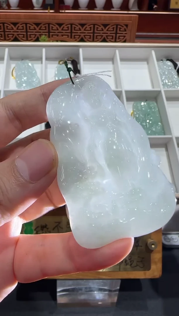 未镶嵌挂件翡翠A货翡翠多样性孤品
