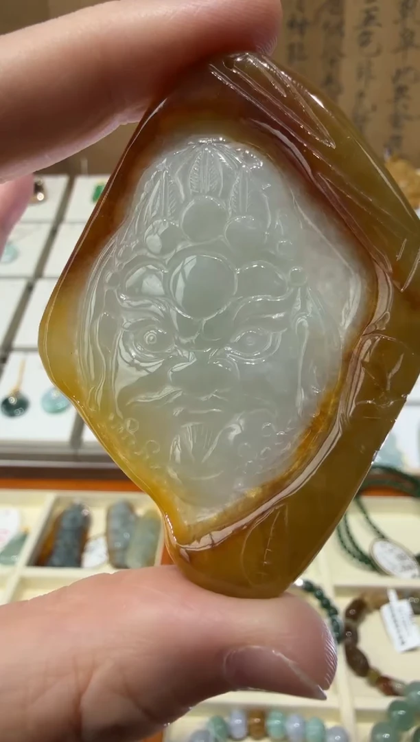 未镶嵌挂件翡翠A货翡翠多样性孤品