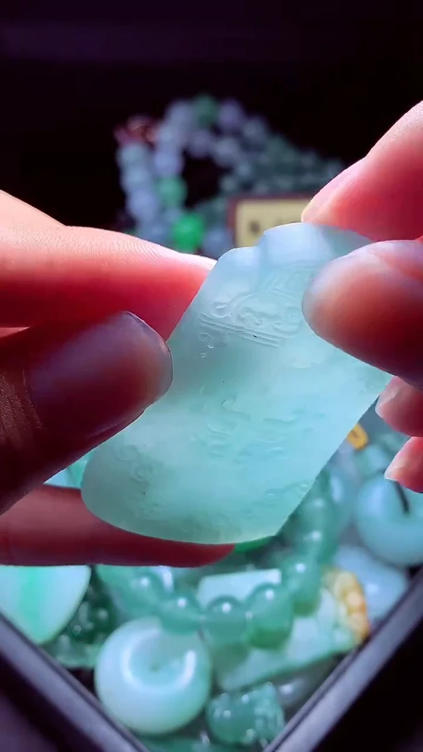 定制翡翠未镶嵌郭**#翡翠毛货定制