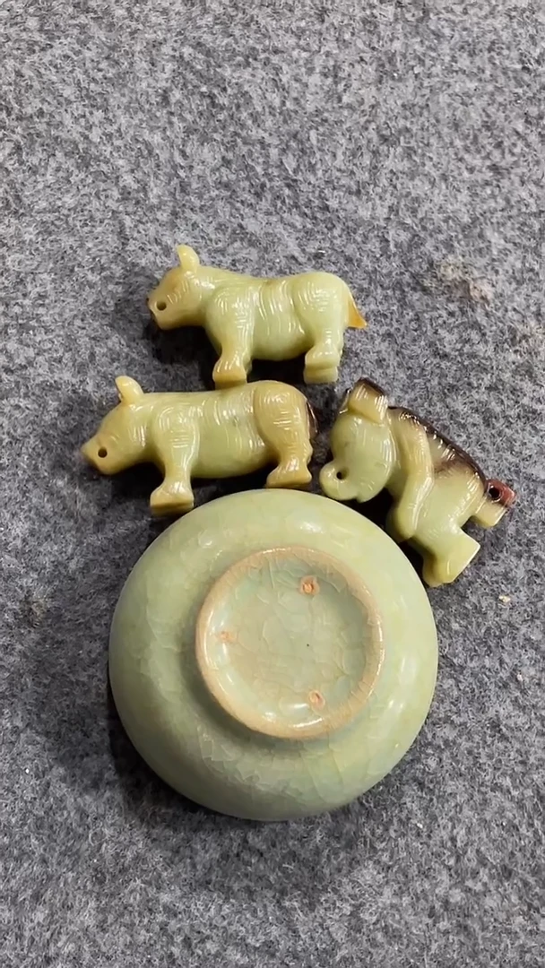 瓷片手工，手绘，陶瓷3