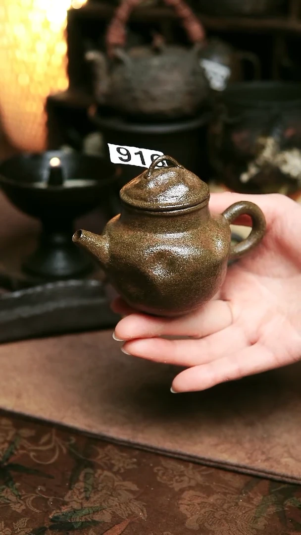 916号紫砂全手工正把110毫升