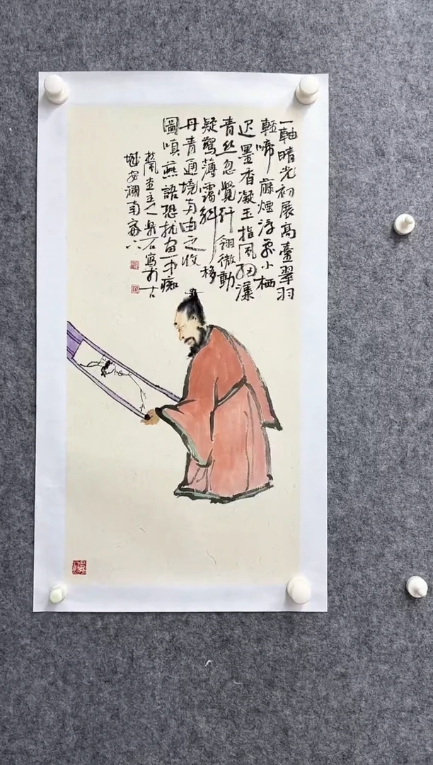 国画DH-LS老师绘画作品