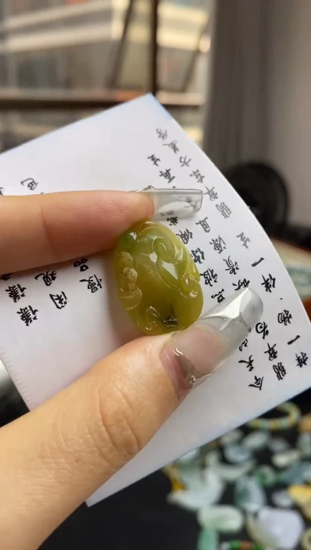 定制翡翠未镶嵌翡翠毛货~