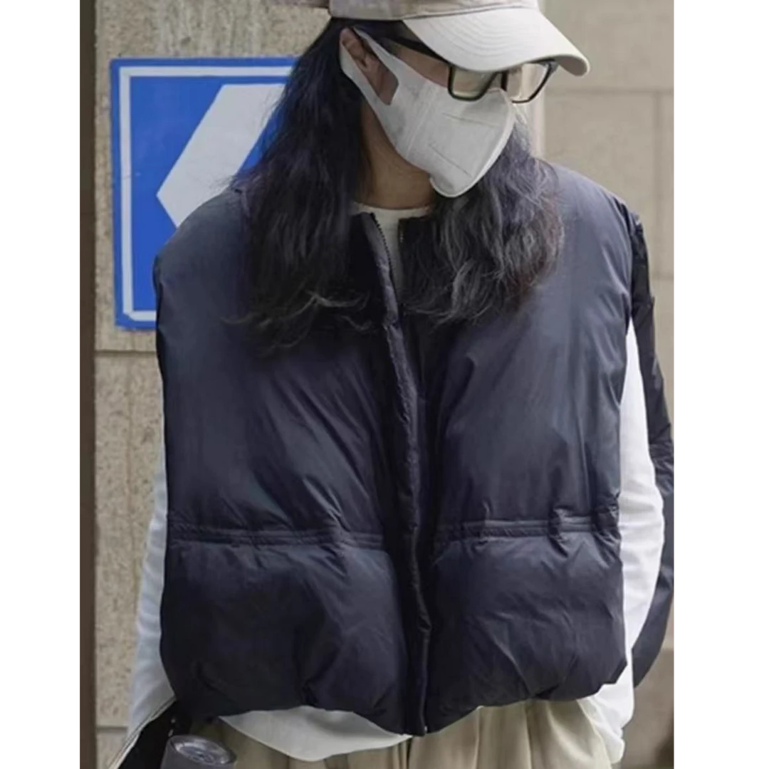 宽松马甲背心女冬季新款韩版时尚百搭羽绒马甲992366