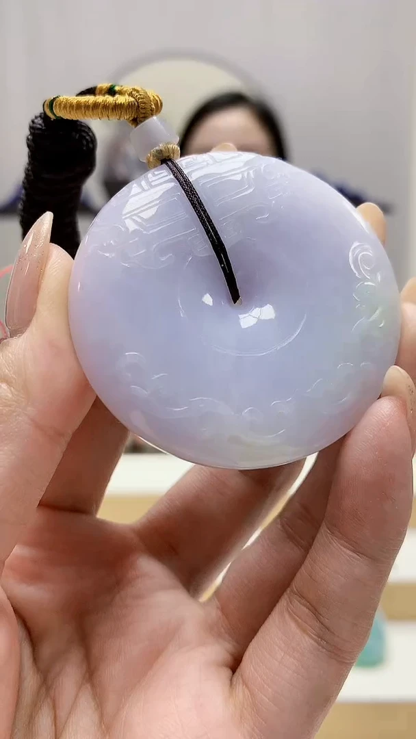 未镶嵌定制翡翠4852MM-毛货挂件8