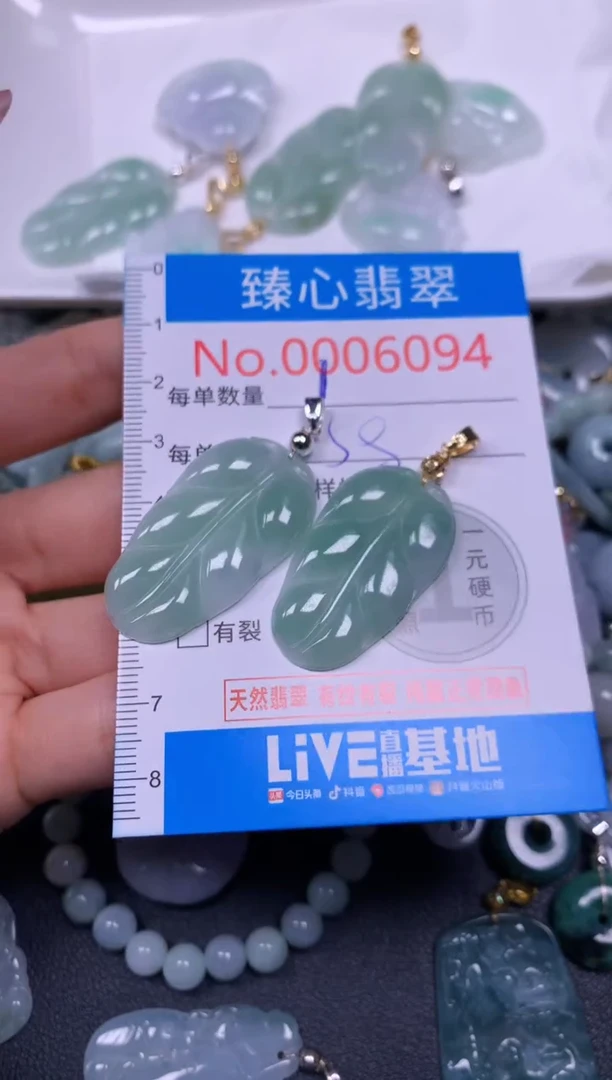 【闪购商品】翡翠颈饰未镶嵌含绳0006094