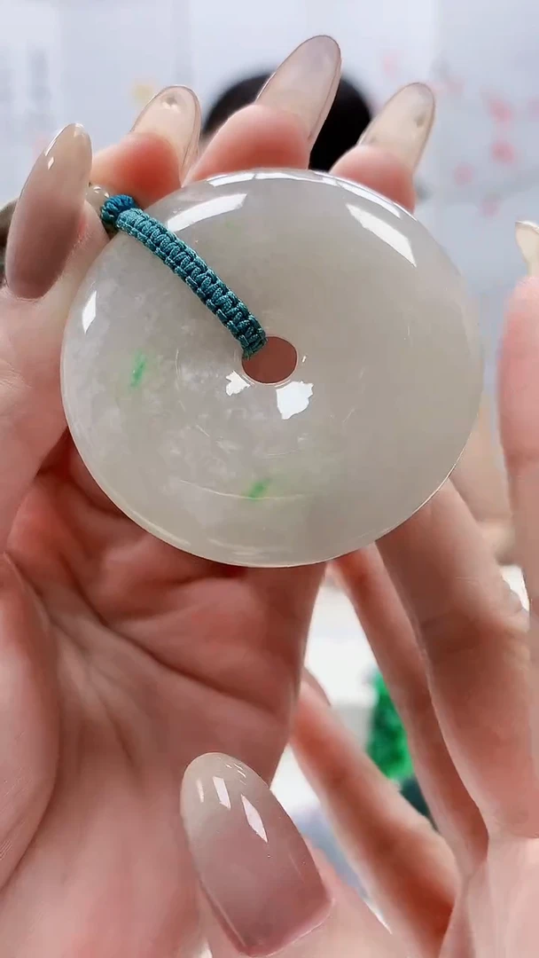 未镶嵌定制翡翠4852lr-毛货挂件60