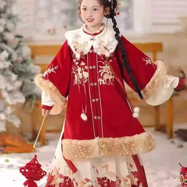 灵鹿拜年服（锦夏童装）