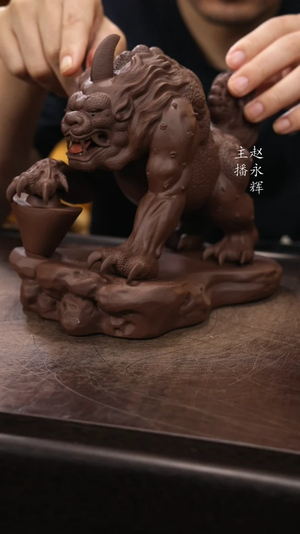 紫砂茶宠紫砂镇子