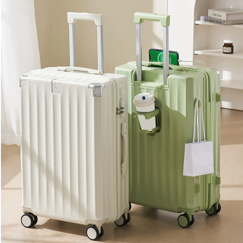 Semir/森马多功能行李箱旅行箱登机箱网红休闲时尚百搭旅行箱男女