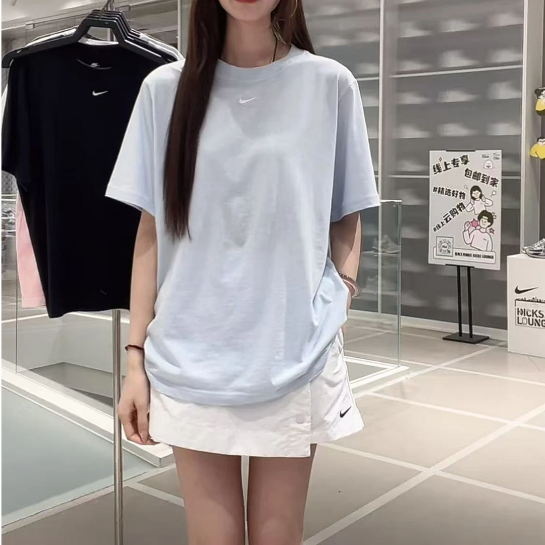 Nike耐克运动男女同款TEE跑步时尚百搭宽松休闲短袖T恤FD4150-423