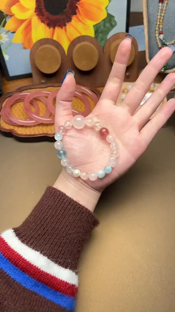 未镶嵌手串水晶1