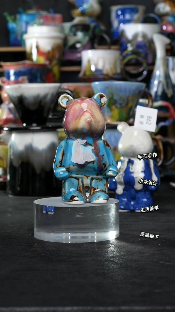 设计师款景德镇森涩手创陶瓷（食品级）863